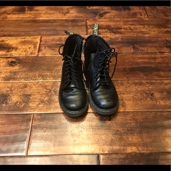 Dr. Martens Other - Dr Marten Black Laced and Zipped Boots Size 2